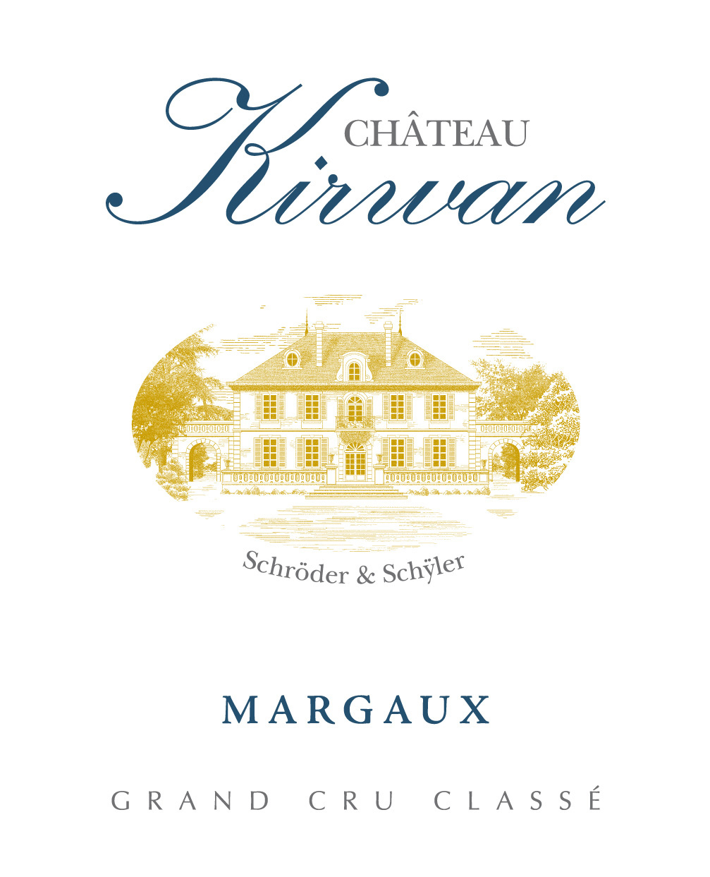 Chateau Kirwan label