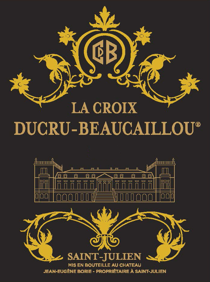 La Croix Ducru-Beaucaillou label