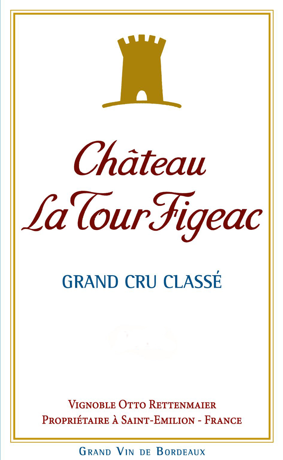 Chateau La Tour Figeac label