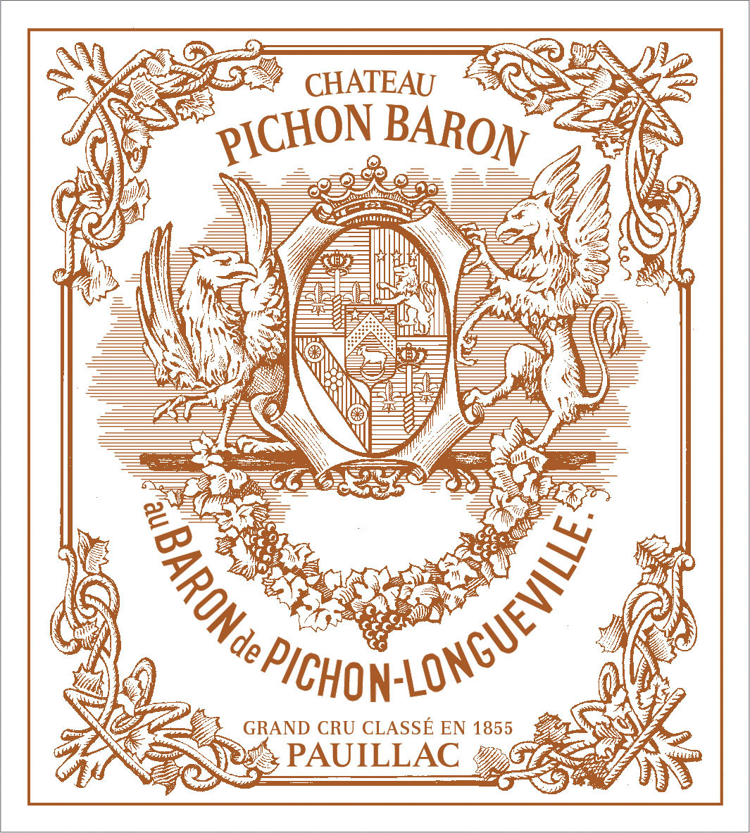 Chateau Pichon-Longueville Baron label