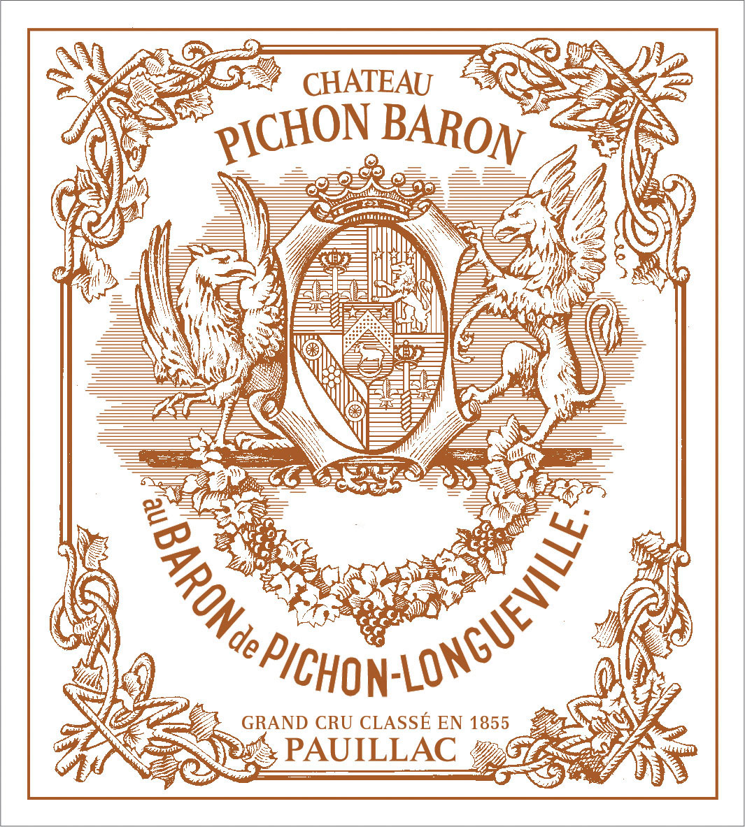 Chateau Pichon-Longueville Baron label
