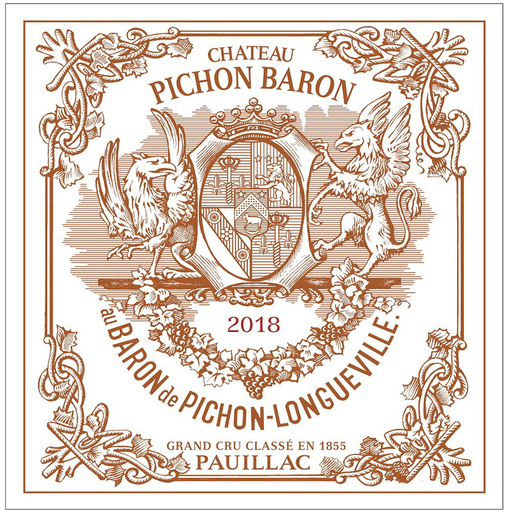 Chateau Pichon-Longueville Baron label