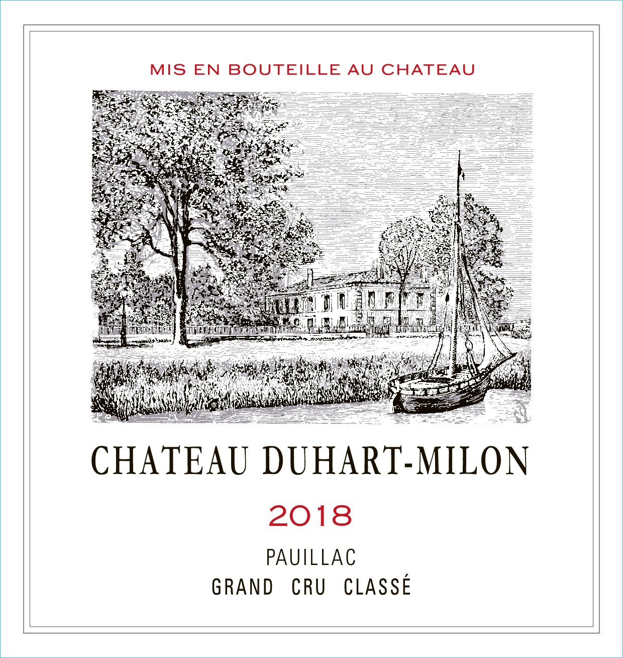 Chateau Duhart-Milon label