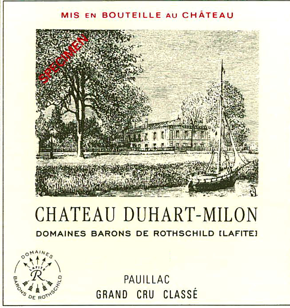 Chateau Duhart-Milon label