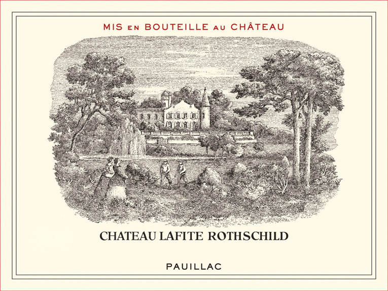 Chateau Lafite-Rothschild label