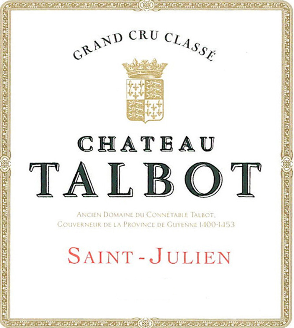 Chateau Talbot label