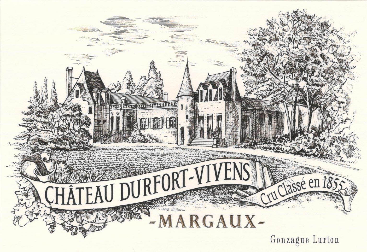 Chateau Durfort-Vivens label