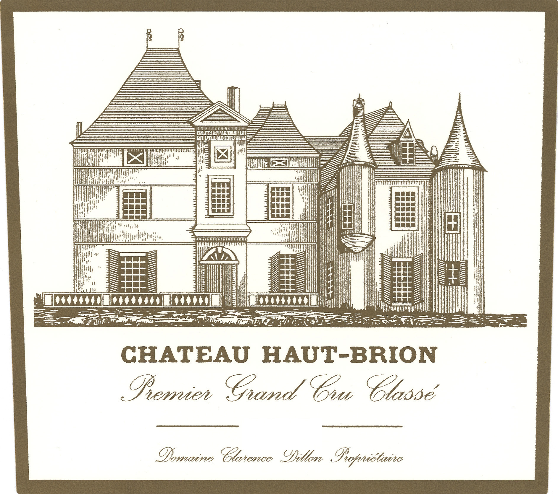 Chateau Haut-Brion label