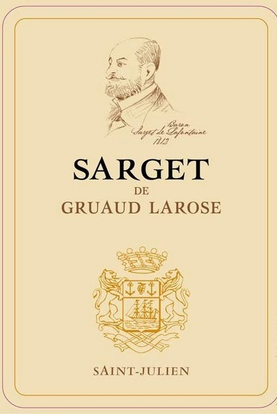 Sarget De Gruaud Larose label