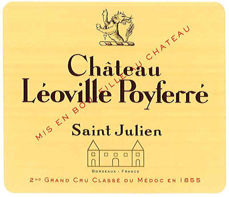 Chateau Leoville Poyferre label