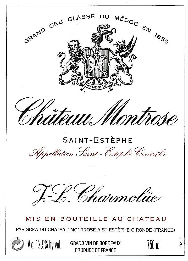 Chateau Montrose label