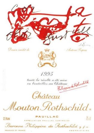 Chateau Mouton Rothschild label