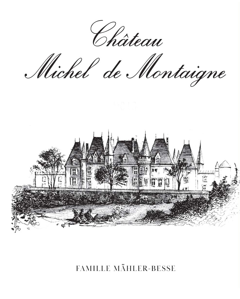 Chateau Michel de Montaigne label