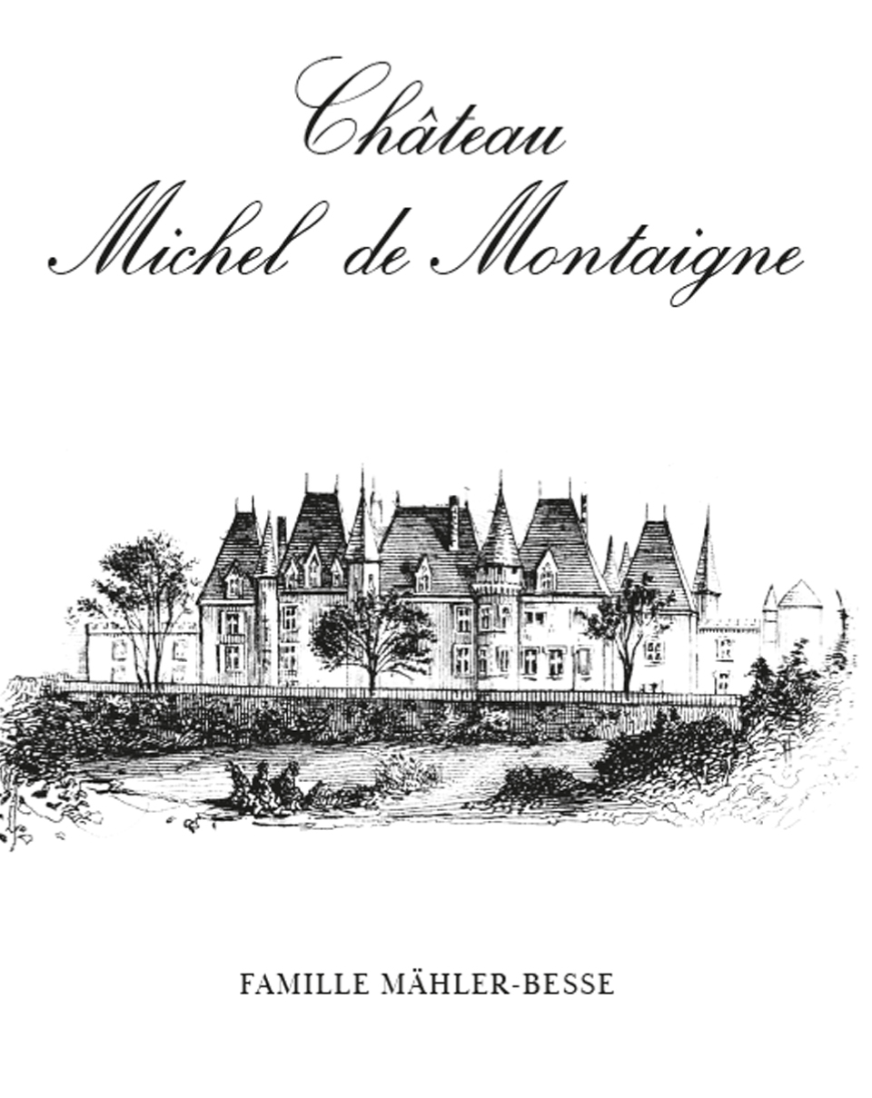 Chateau Michel de Montaigne label