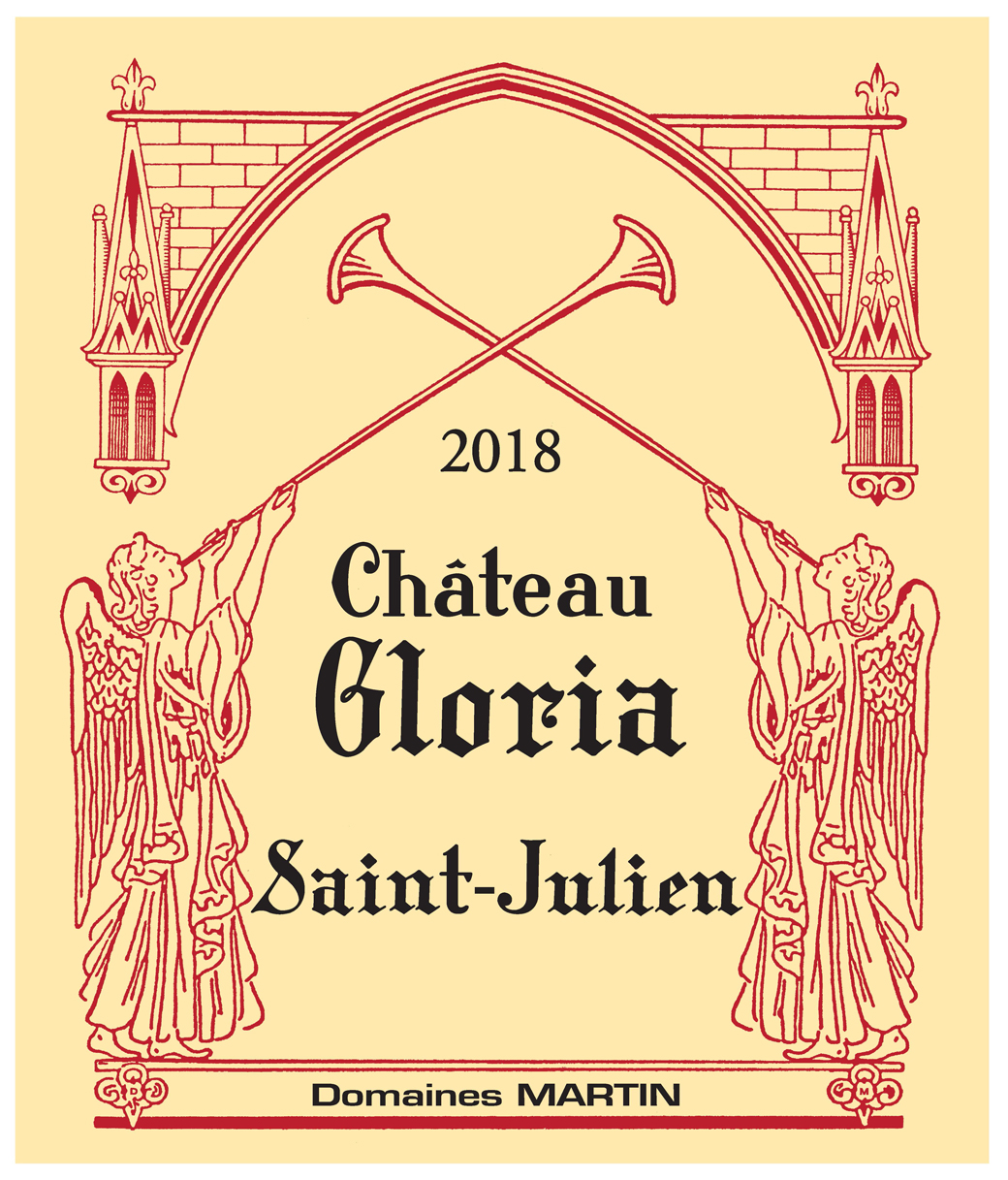 Chateau Gloria label