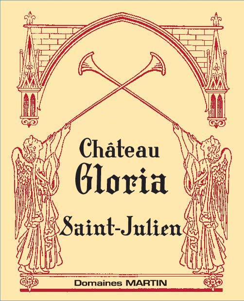 Chateau Gloria label