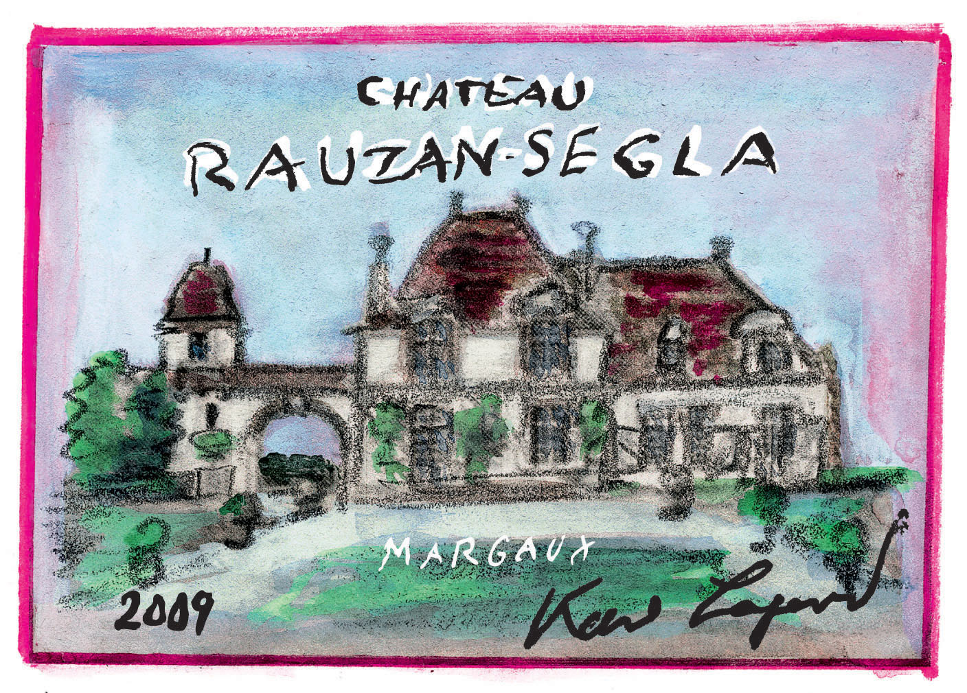 Chateau Rauzan-Segla label