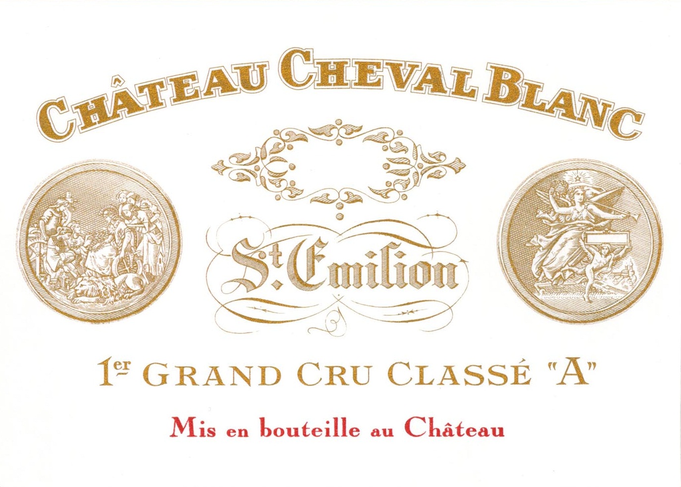 Chateau Cheval Blanc label