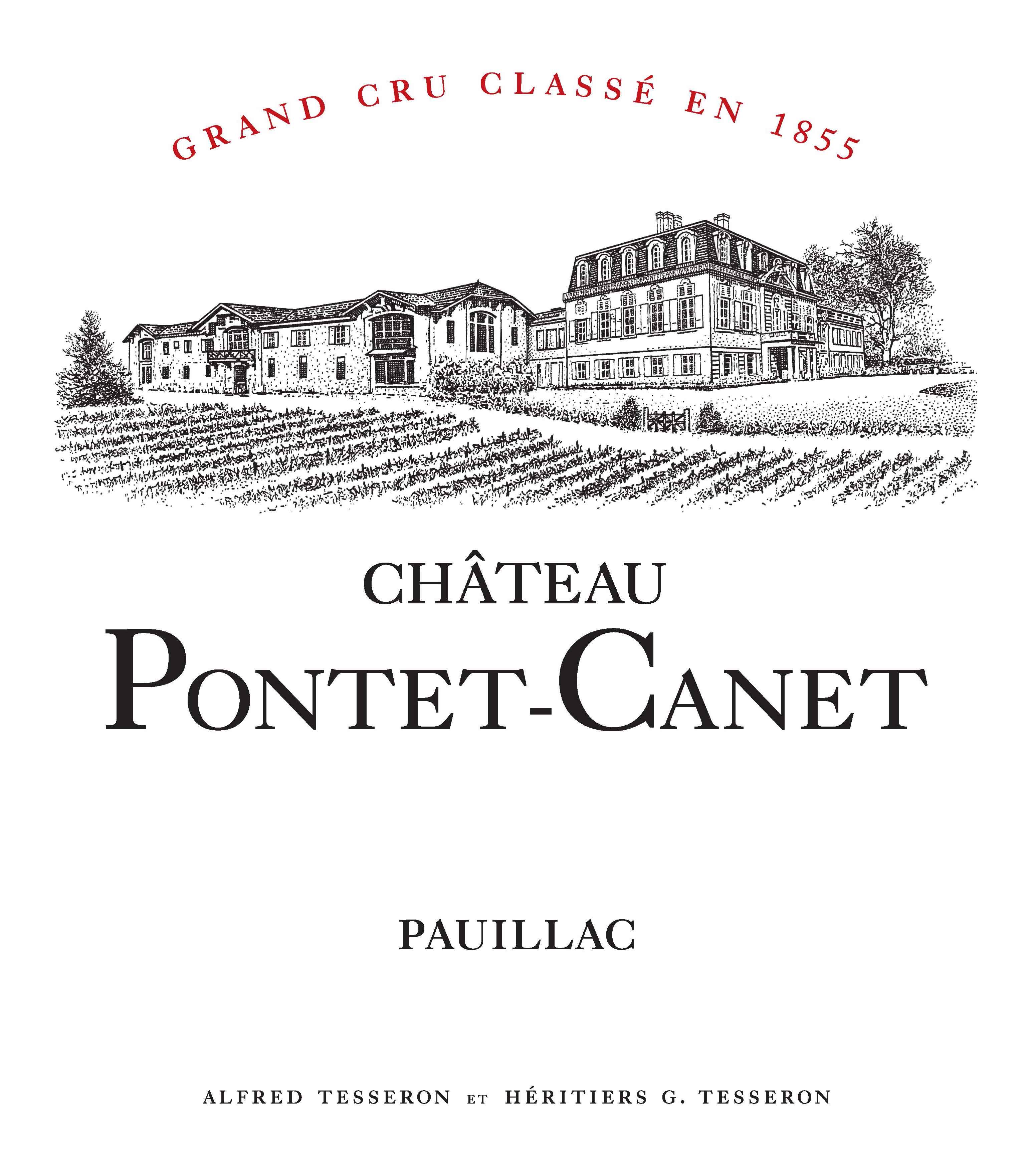 Chateau Pontet-Canet label