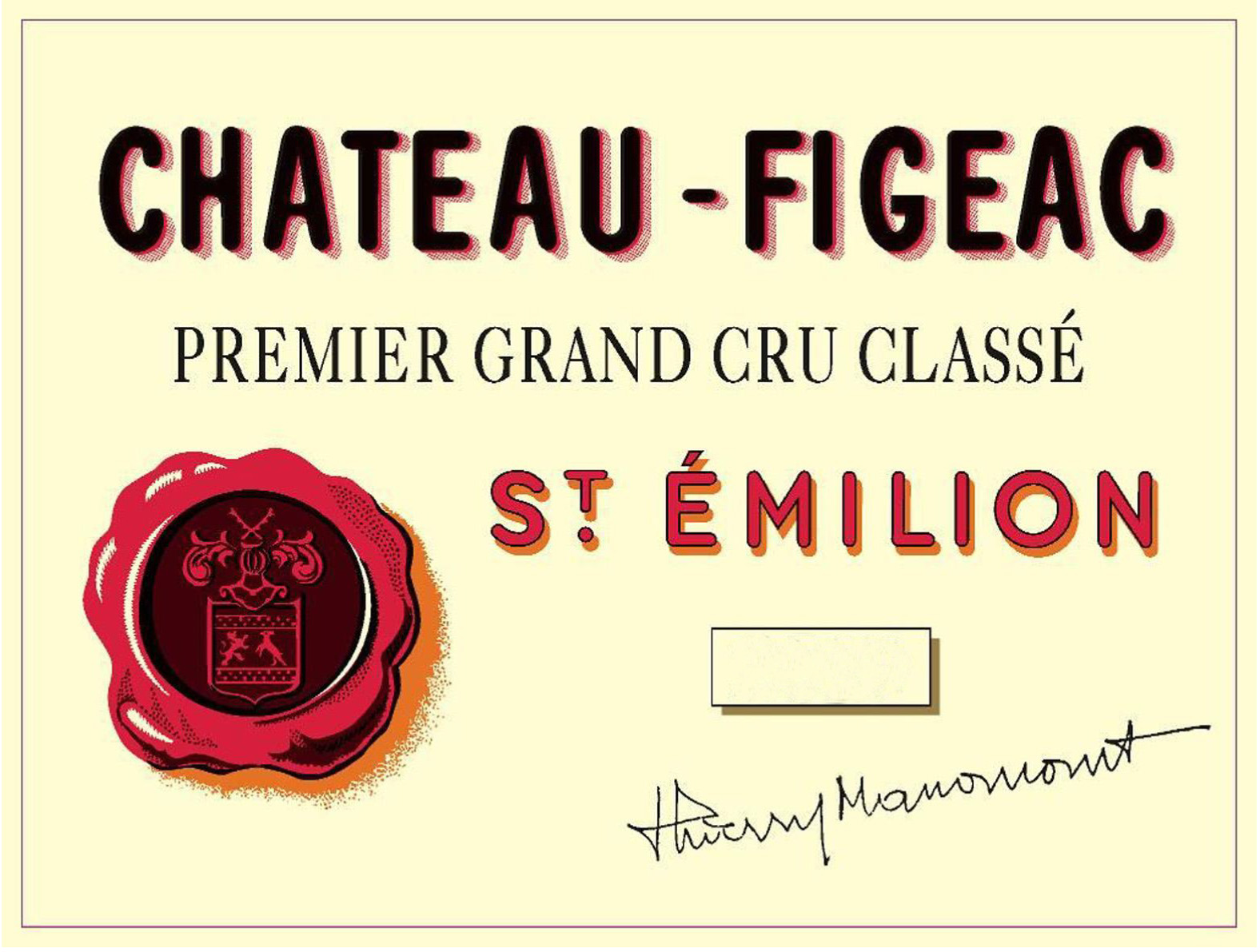Chateau Figeac label