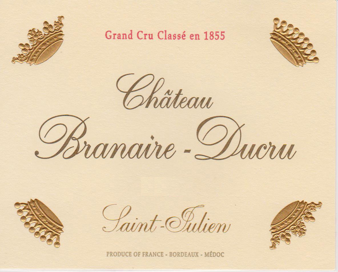 Chateau Branaire-Ducru label