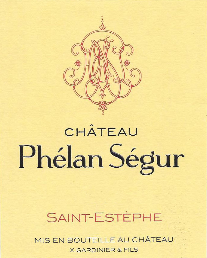 Chateau Phelan Segur label