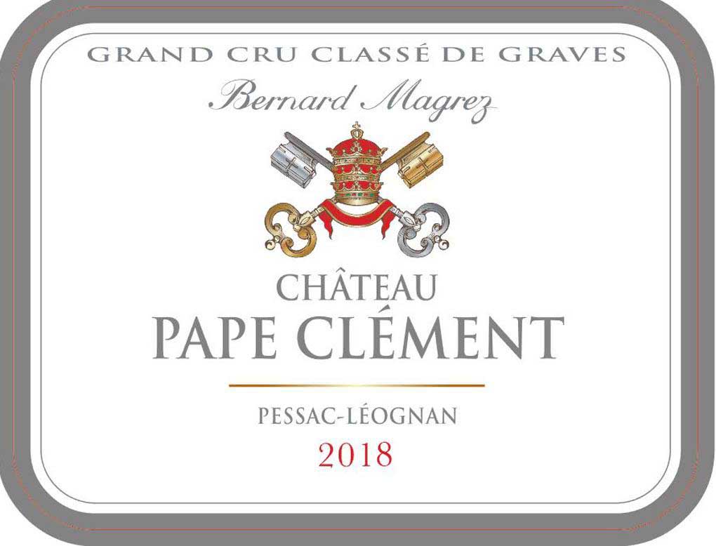 Chateau Pape Clement label