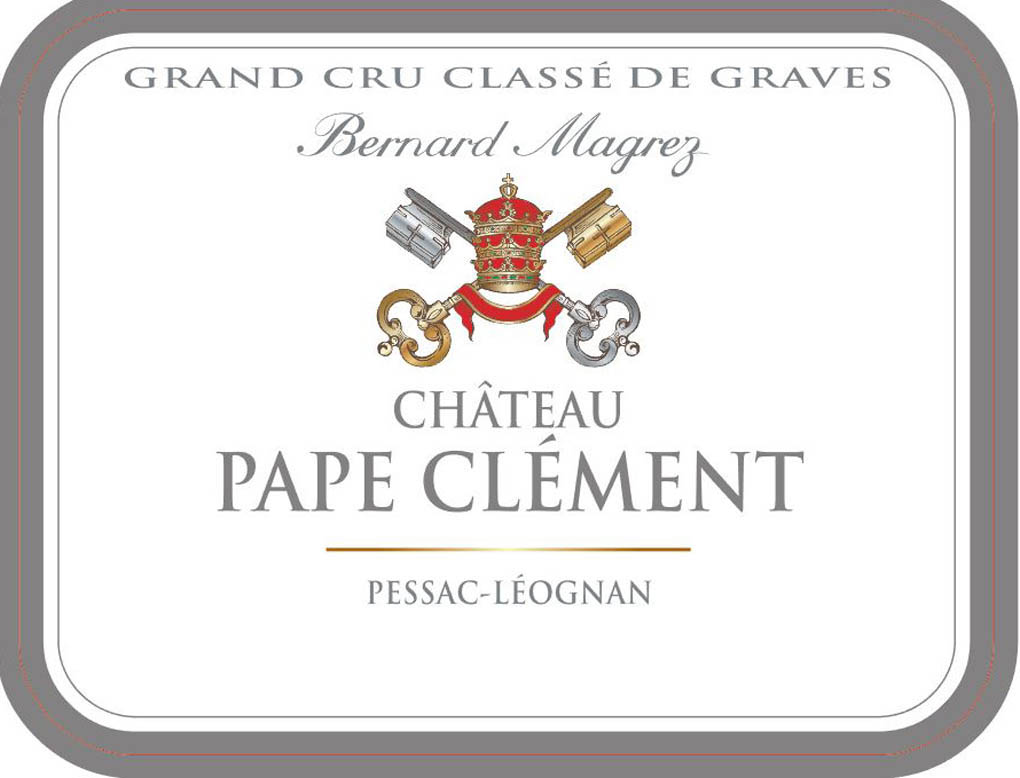 Chateau Pape Clement label