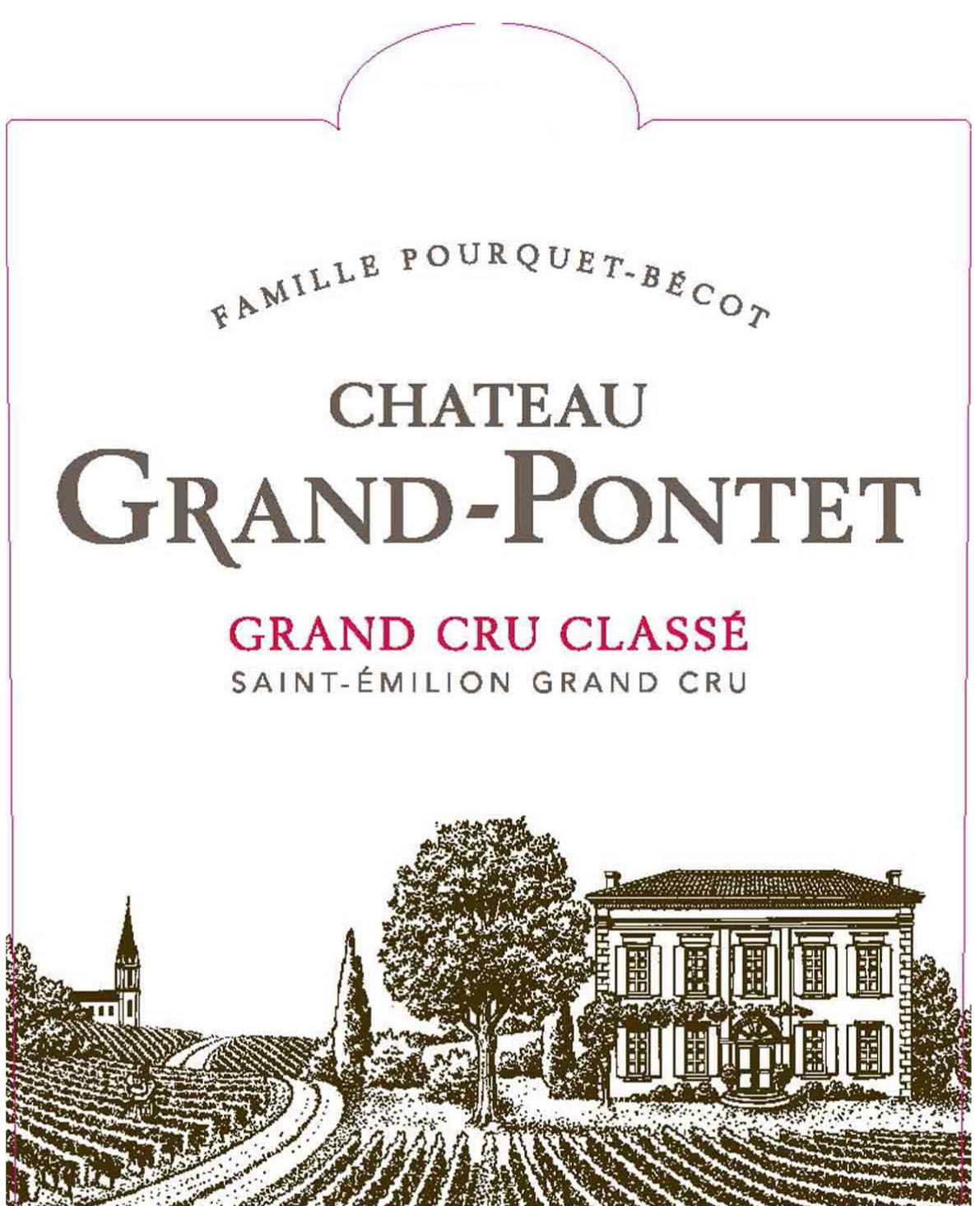 Chateau Grand Pontet label