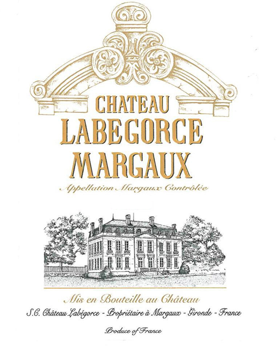 Chateau Labegorce label