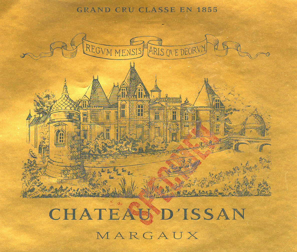 Chateau D'Issan label