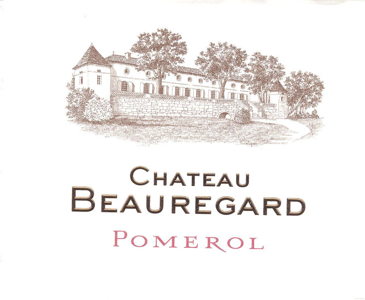 Chateau Beauregard label