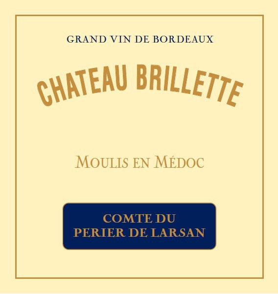 Chateau Brillette label