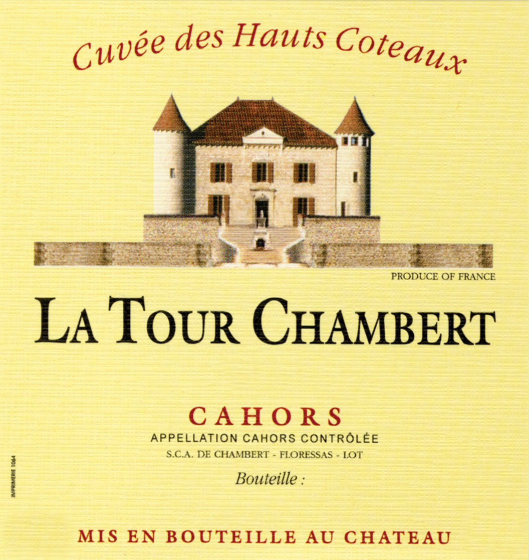 Chateau La Tour Chambert label