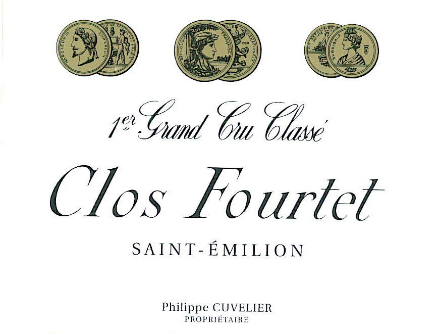 Clos Fourtet label