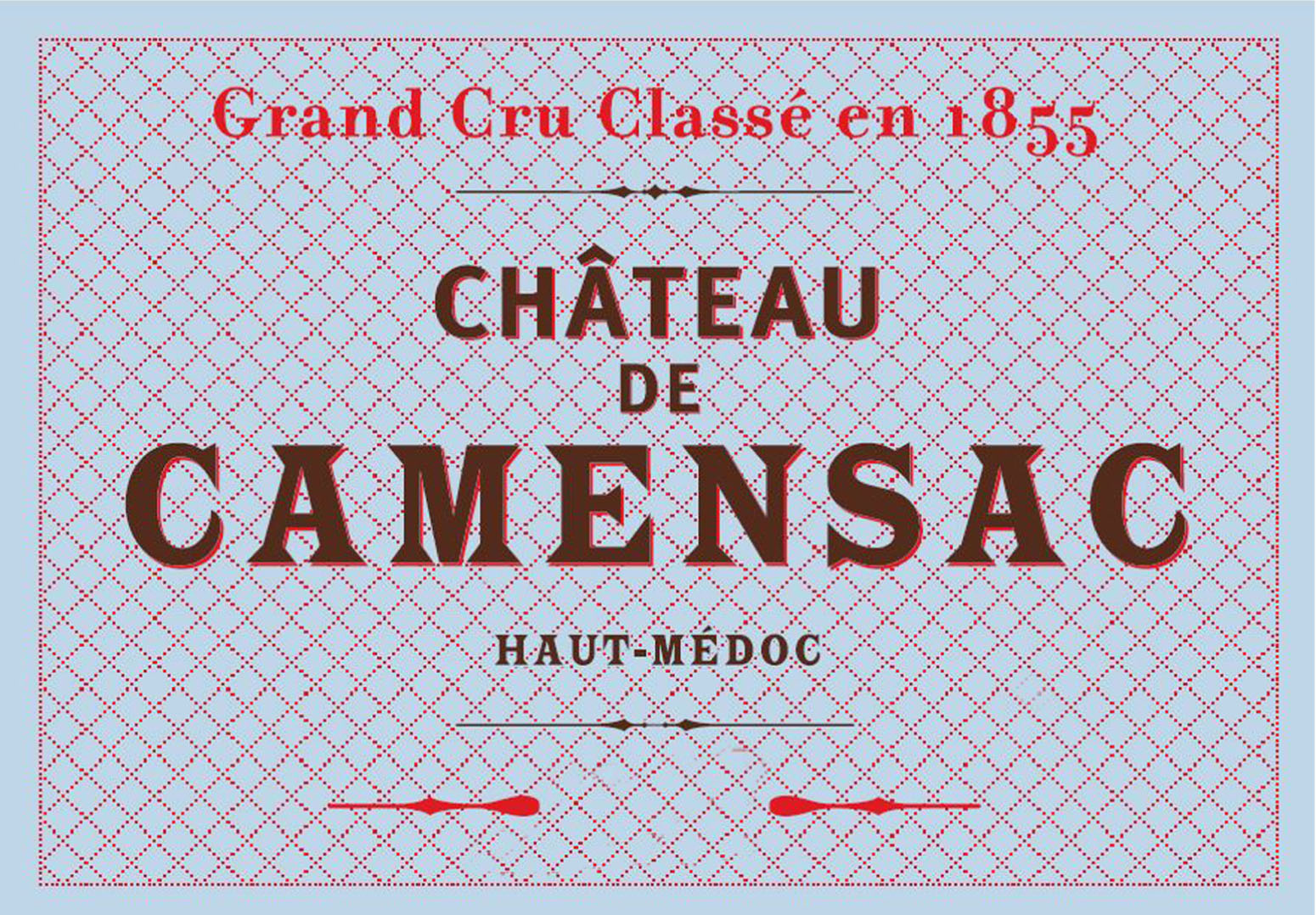 Chateau Camensac label