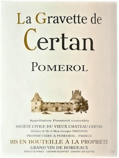 La Gravette de Certan label