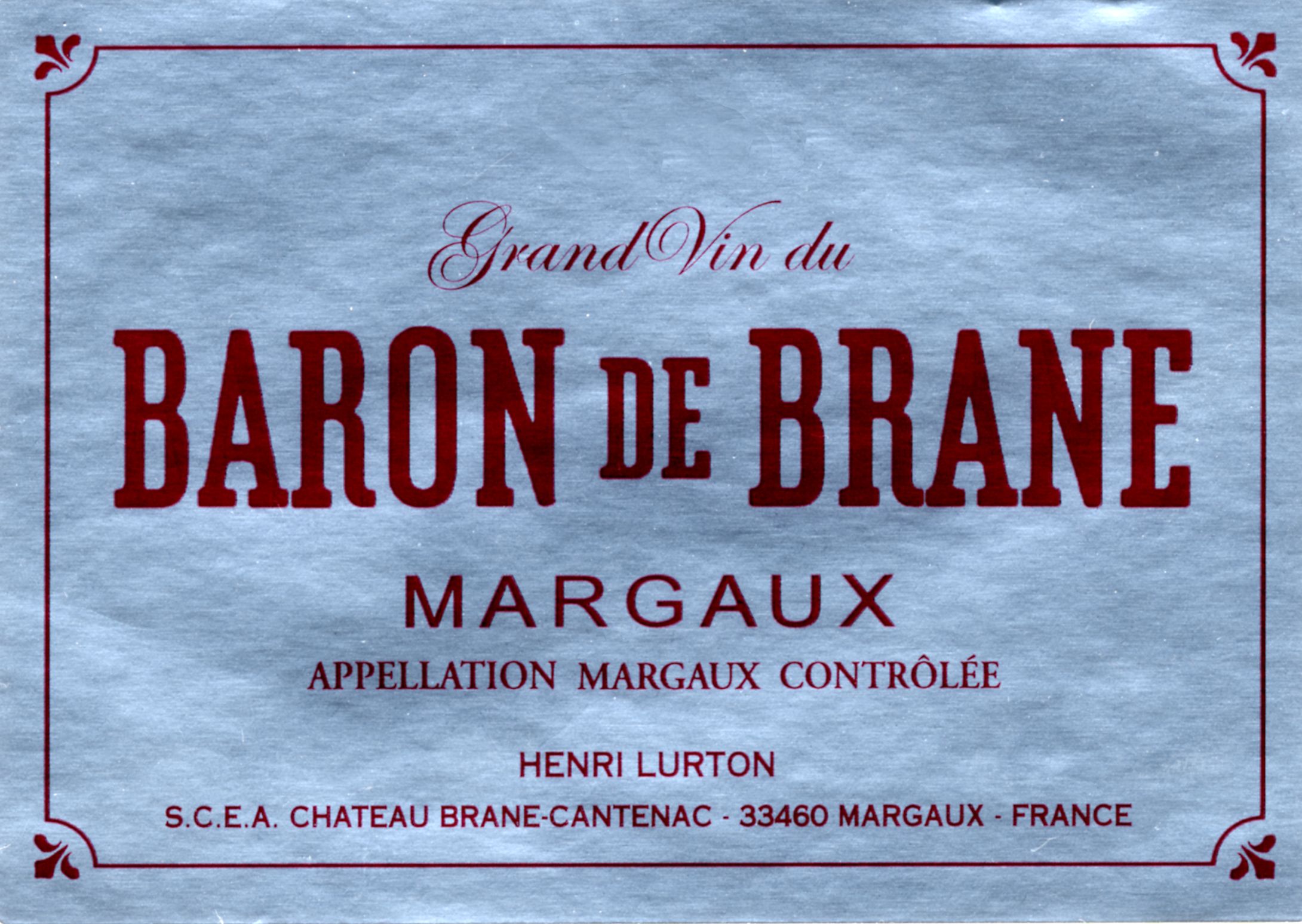 Baron De Brane label