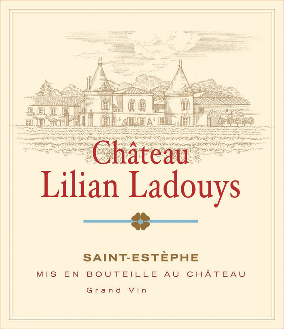 Chateau Lilian Ladouys label