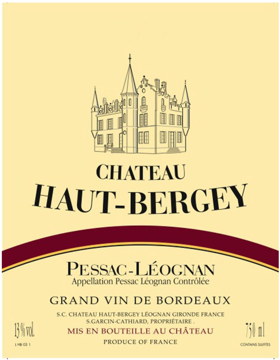 Chateau Haut-Bergey label