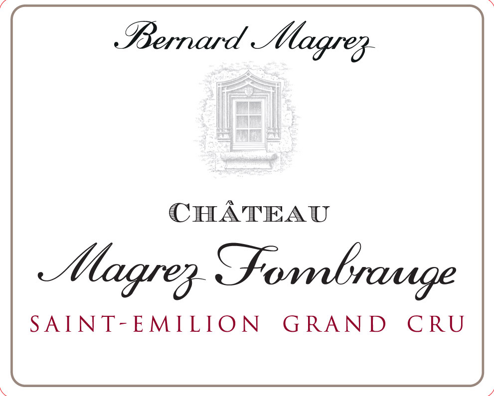Chateau Magrez Fombrauge Rouge label
