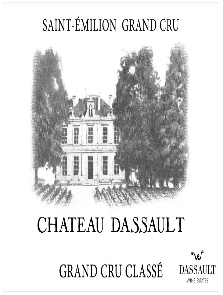 Chateau Dassault label