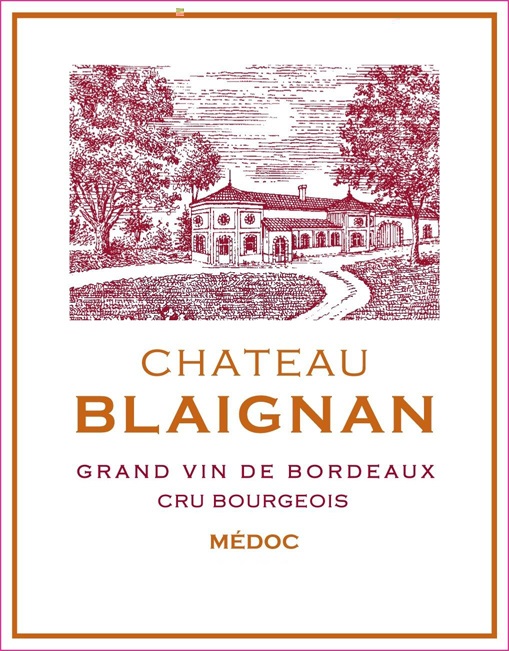 Chateau Blaignan label