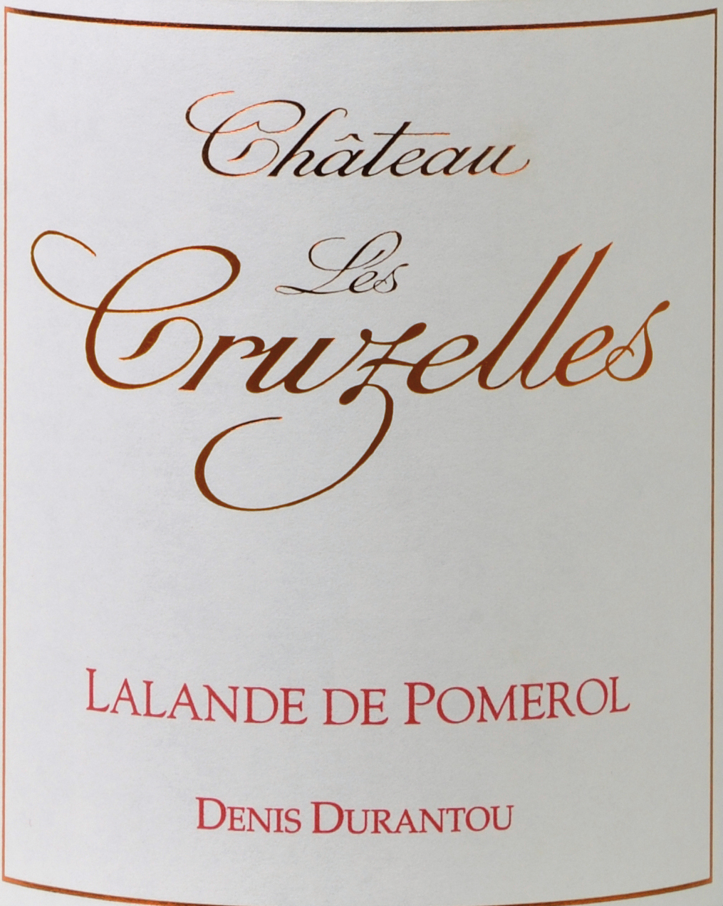 Chateau La Chenade label