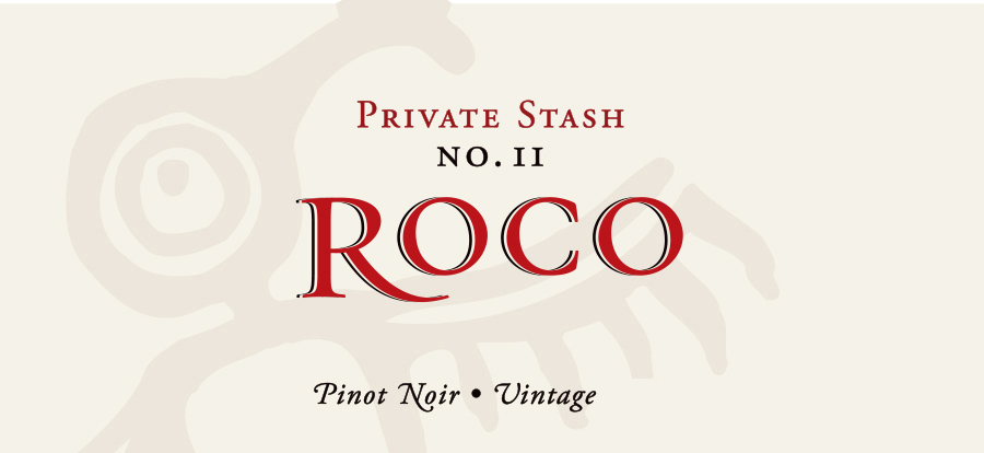 Roco Wine - Private Stash - Pinot Noir label