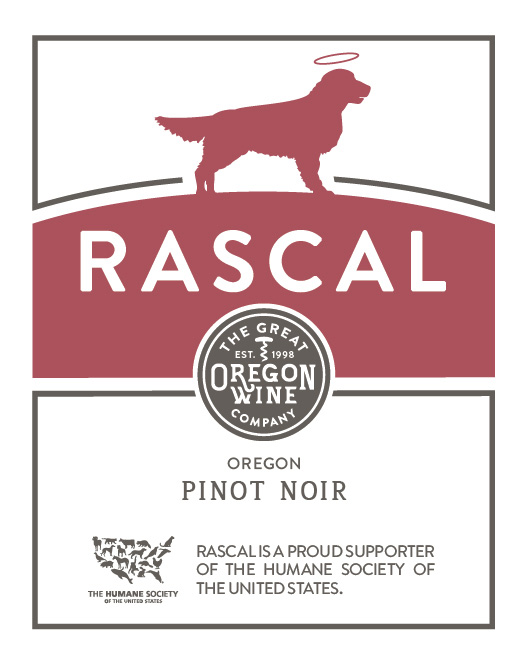 Rascal - Pinot Noir label