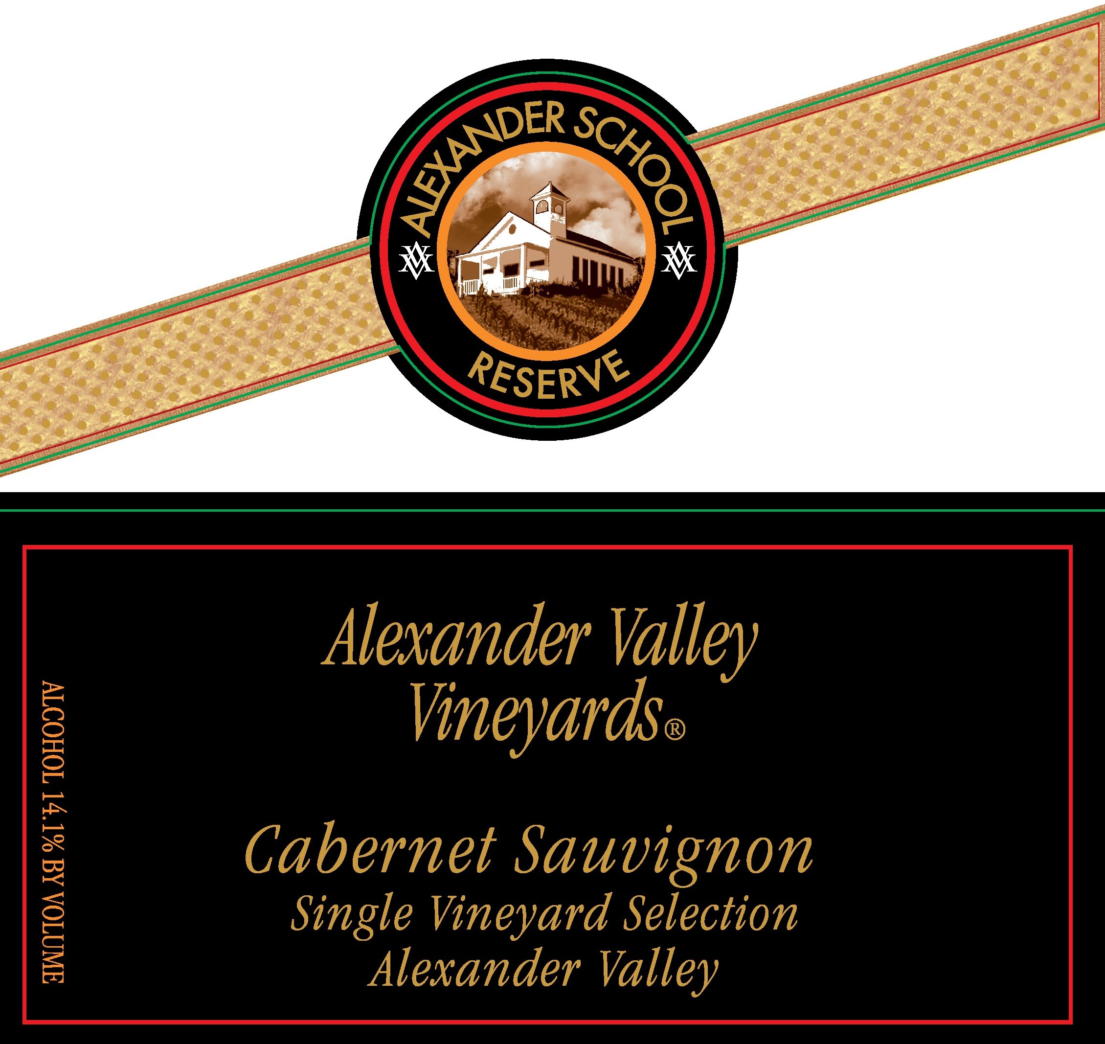 Alexander Valley - Cabernet Sauvignon - School Reserve label