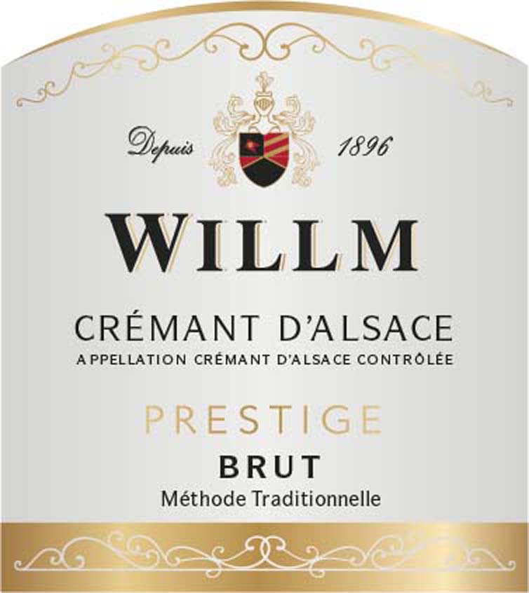 Alsace Willm - Brut Prestige label