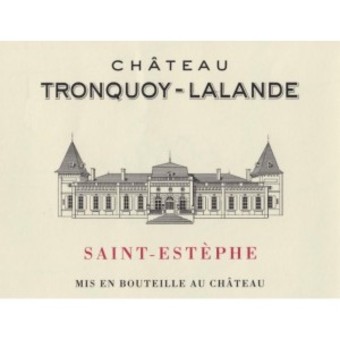 Chateau Tronquoy Lalande label