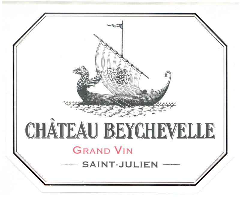 Chateau Beychevelle label